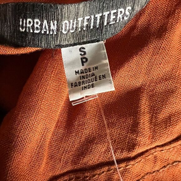 Urban Outfitters Wrap Me Up Linen Mini Dress - Picture 10 of 11